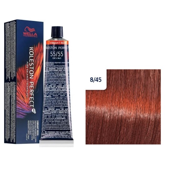 Wella Professional Koleston Perfect Me+ krémhajfesték, 8/45