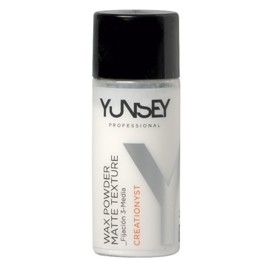 Yunsey Wax Powder modellformázó extra erős tartású matt por haj wax, 20 g