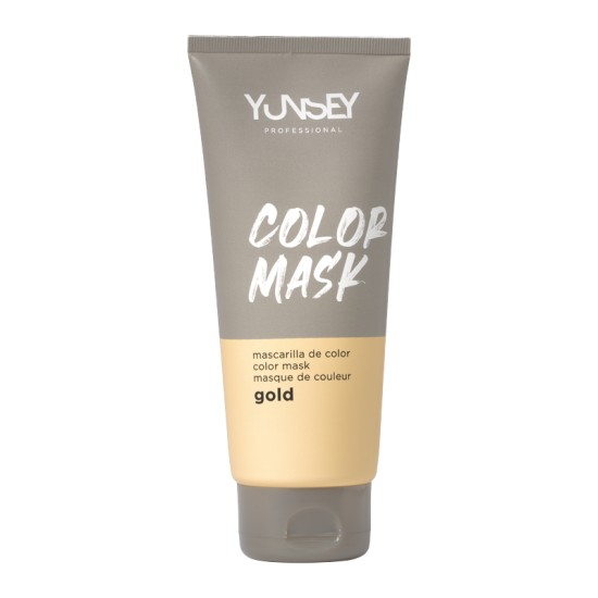 Yunsey Color Mask, Gold színező pakolás, 200 ml