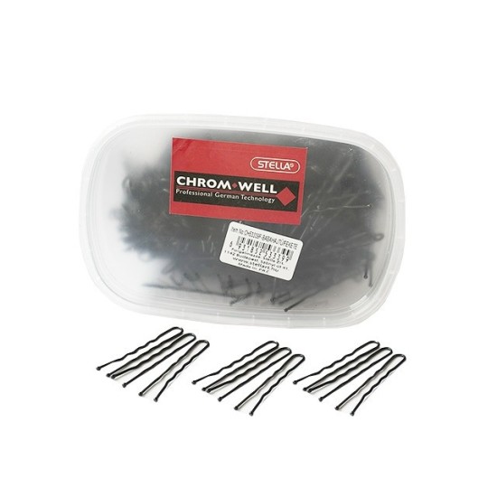 Chromwell hullámcsat 5 cm fekete, 500 g