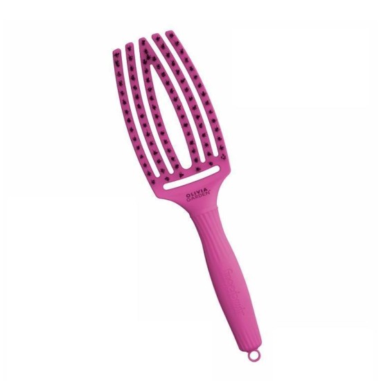 Olivia Garden Fingerbrush Combo bontókefe Bright Pink