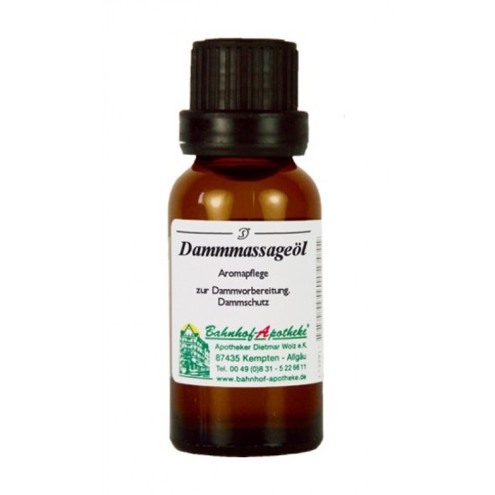 Stadelmann gátmasszázsolaj (a gát rugalmassá tételére, fityma letapadásra), 20 ml