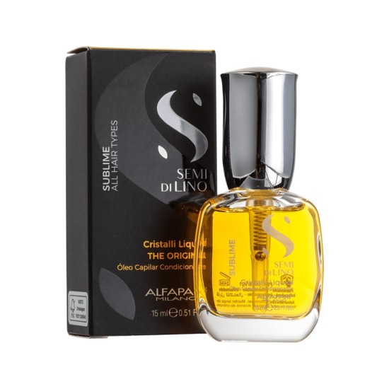 Alfaparf Semi di Lino Sublime Cristalli Liquidi kristály hajvégápoló olaj, 15 ml