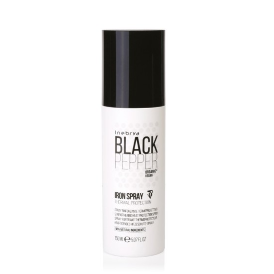 Inebrya Black Pepper Iron hajegyenesítő, hővédő spray, 150 ml