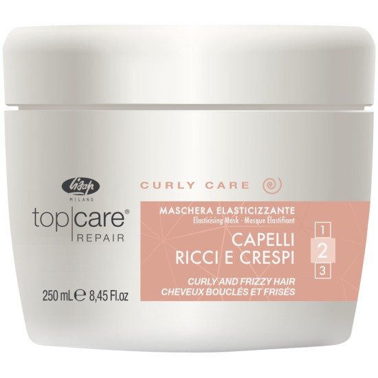 Lisap Top Care Repair Curly Care hajpakolás göndör hajra, 250 ml