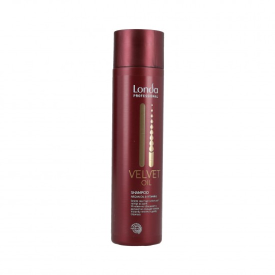 Londa Professional Velvet Oil revitalizáló sampon argán olajjal, 250 ml