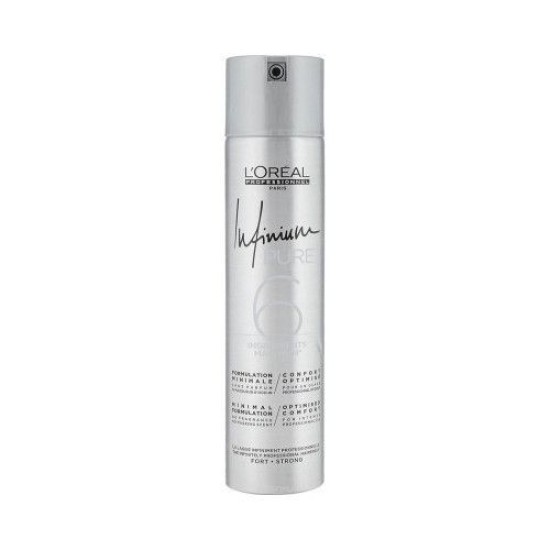 Loreal Professionel Infinium Pure hajlakk erős tartással, 300 ml