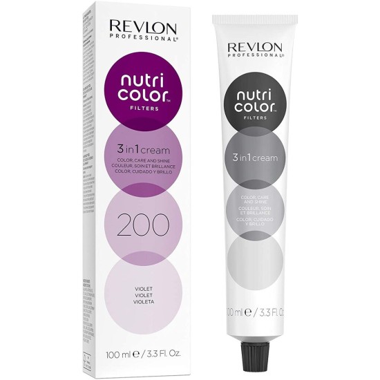 Revlon Nutri Color Creme színező hajpakolás 200 Lila, 100 ml