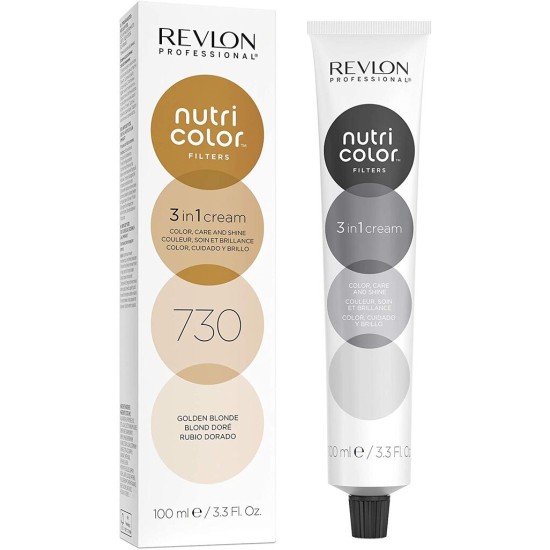 Revlon Nutri Color Creme színező hajpakolás 730 Arany szőke, 100 ml