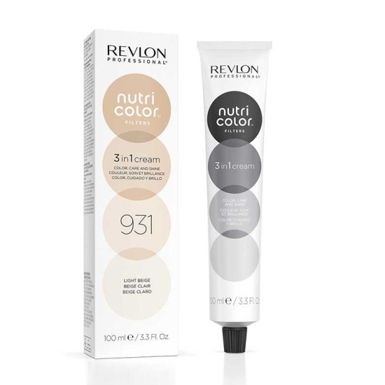 Revlon Nutri Color Creme színező hajpakolás 931 Világos bézs, 100 ml