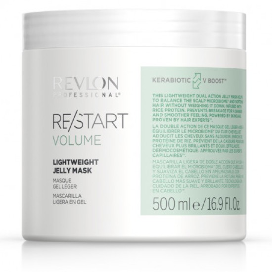 Revlon Professional Restart Volume Lightweight Jelly lágy gélmaszk, 500 ml