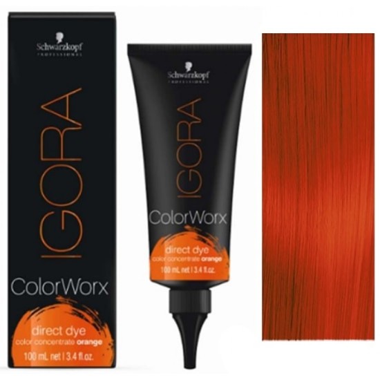 Schwarzkopf Igora Colorworx fizikai hajszínező 100 ml, narancs