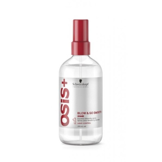 Schwarzkopf Osis Blow and Go hajsimító spray, 200 ml