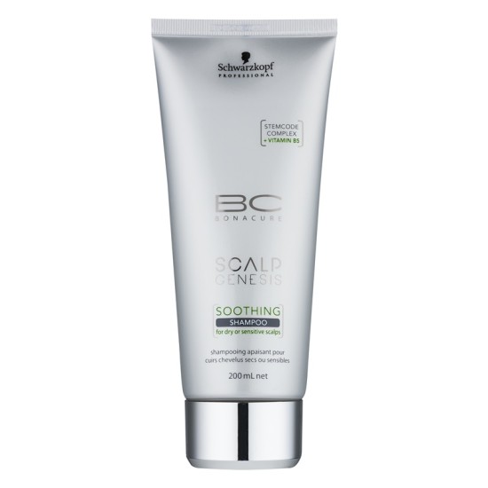 Schwarzkopf Professional BC Scalp Genesis nyugtató sampon száraz hajra és érzékeny fejbőrre, 200 ml