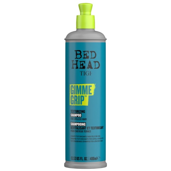 Tigi Bed Head Gimme Grip volumennövelő sampon tartás nélküli hajra, 400 ml