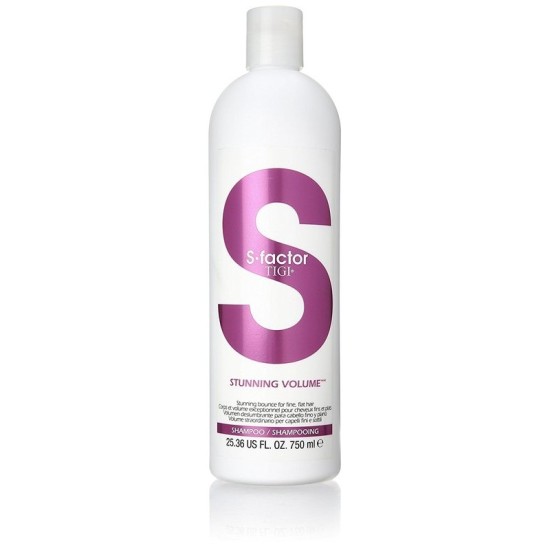 Tigi S Factor Stunning Volume dúsító sampon, 750 ml