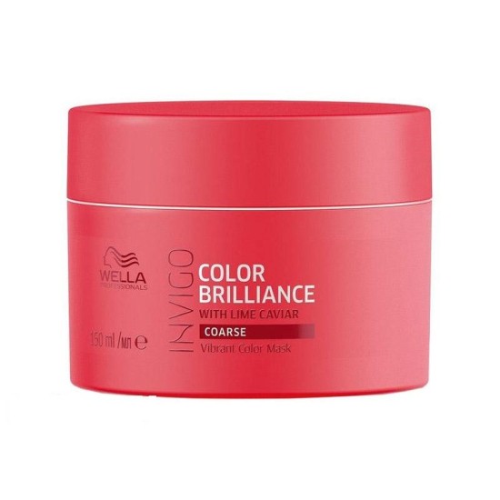 Wella Professionals Invigo Color Brilliance tápláló hajpakolás festett vastag szálú hajra, 150 ml